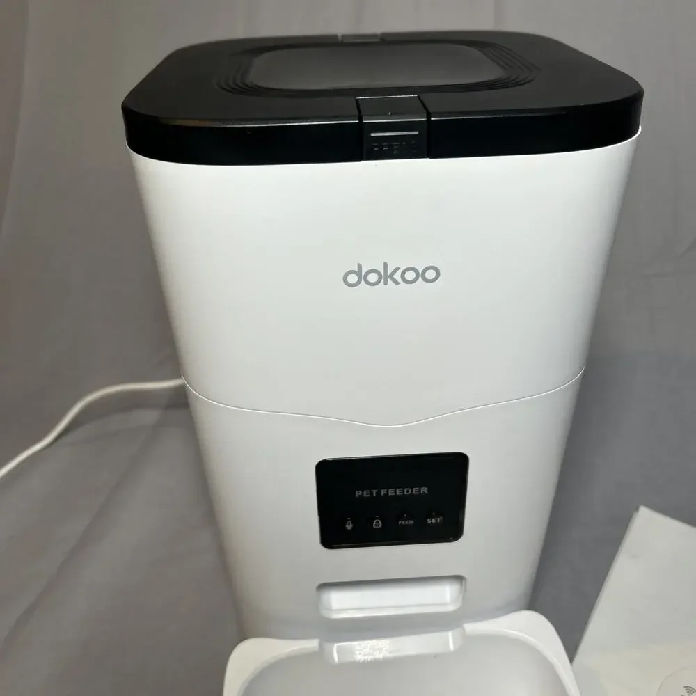 Dokoo Automatic Cat Feeders, App Control Smart Pet Food Dispenser W/portion DU3L